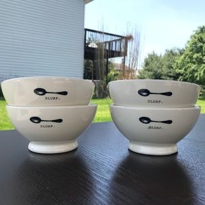 Rae Dunn ICON Spoon Bowl Set of 4